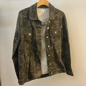 Brand new- camouflage print jacket